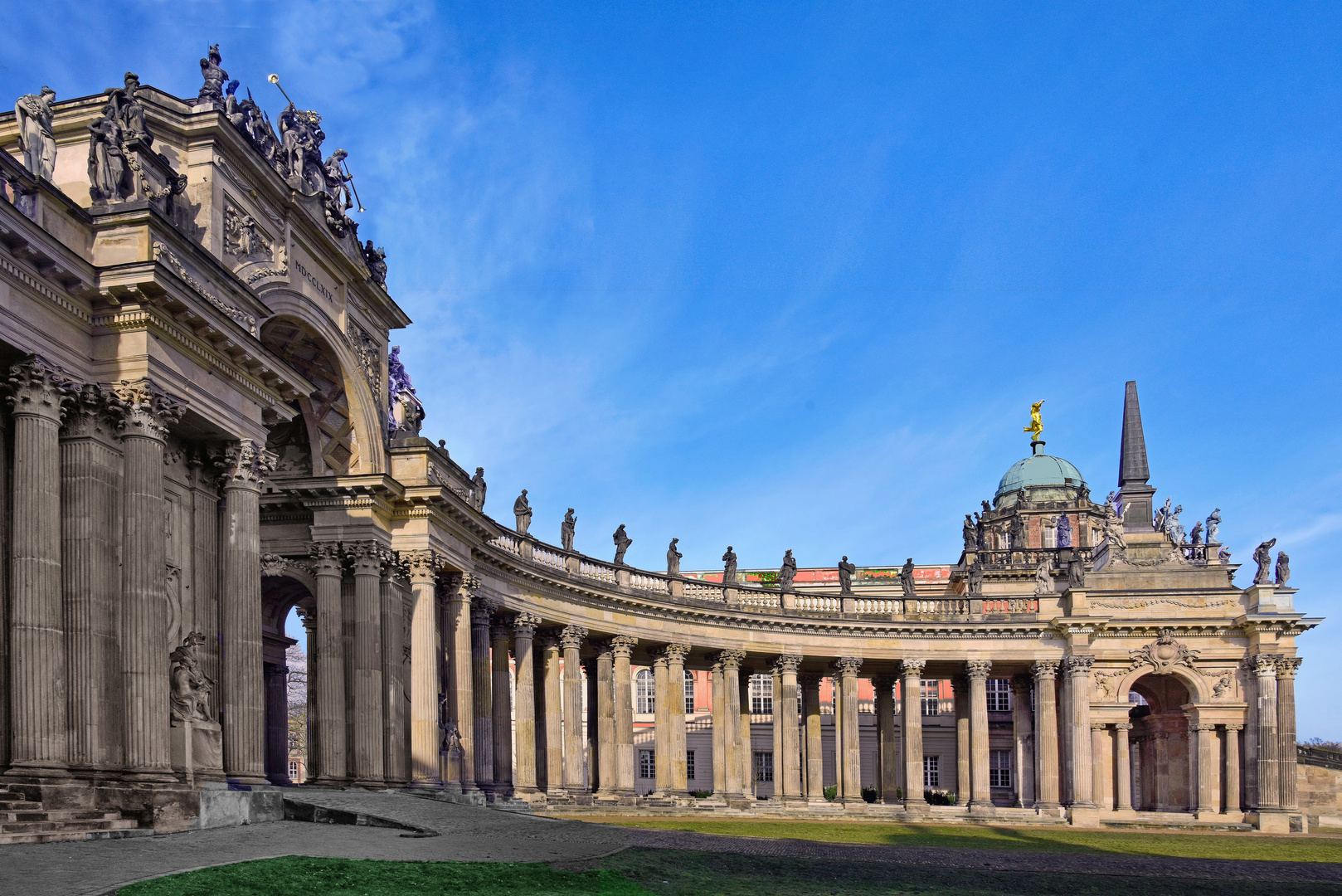  Neue Palais in Potsdam Aufnahme vom 9. Febr. 2020