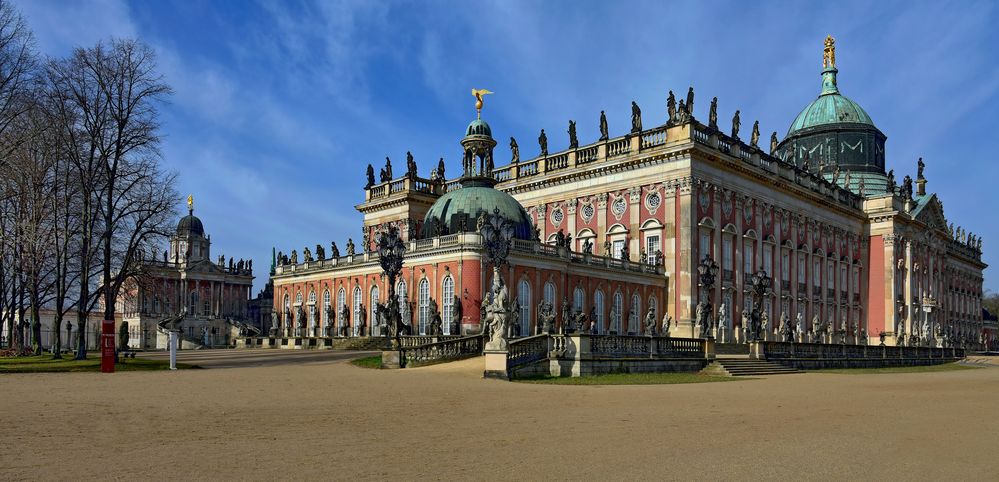  Neue Palais in Potsdam Aufnahme vom 9. Febr. 2020