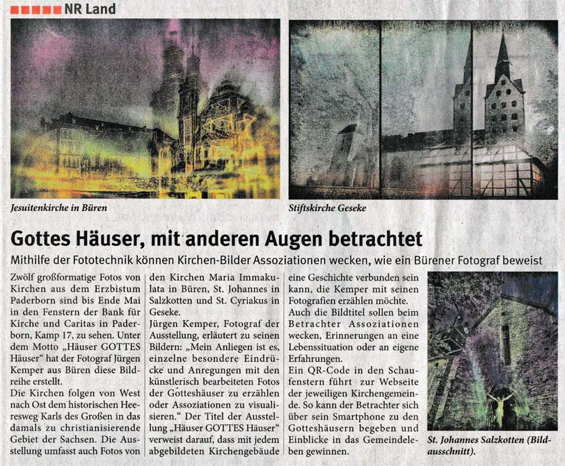 - Neue Regionale vom 28.02.2021 zur Foto-Ausstellung --