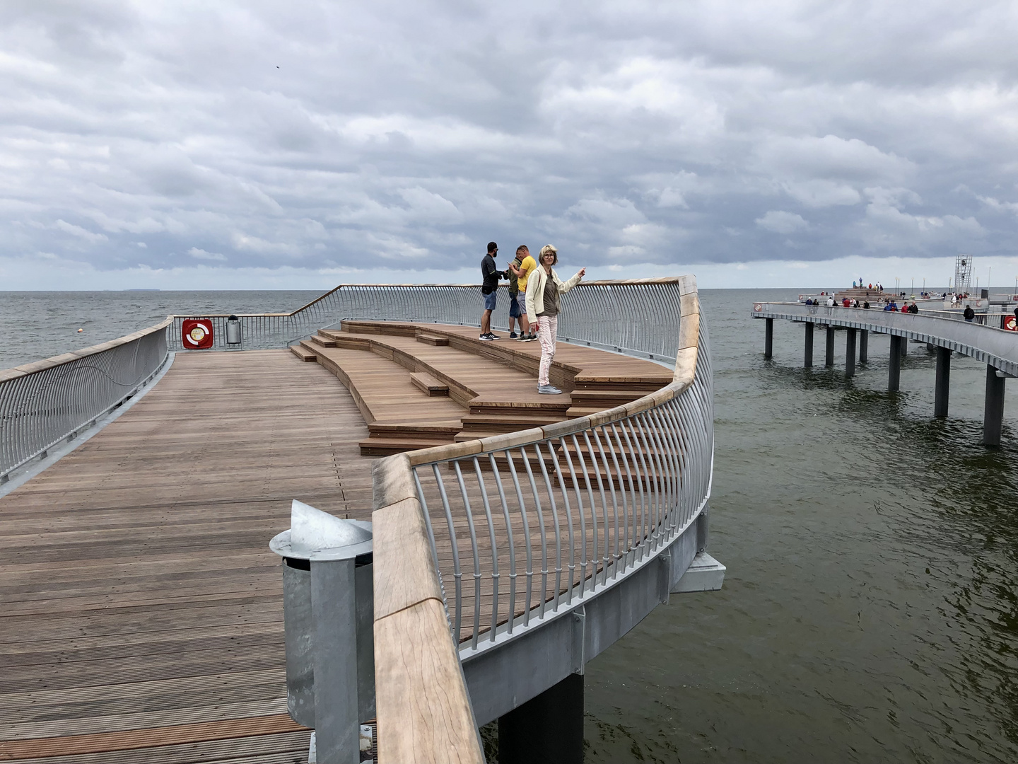 Neue Seebrücke in Koserow (Usedom)