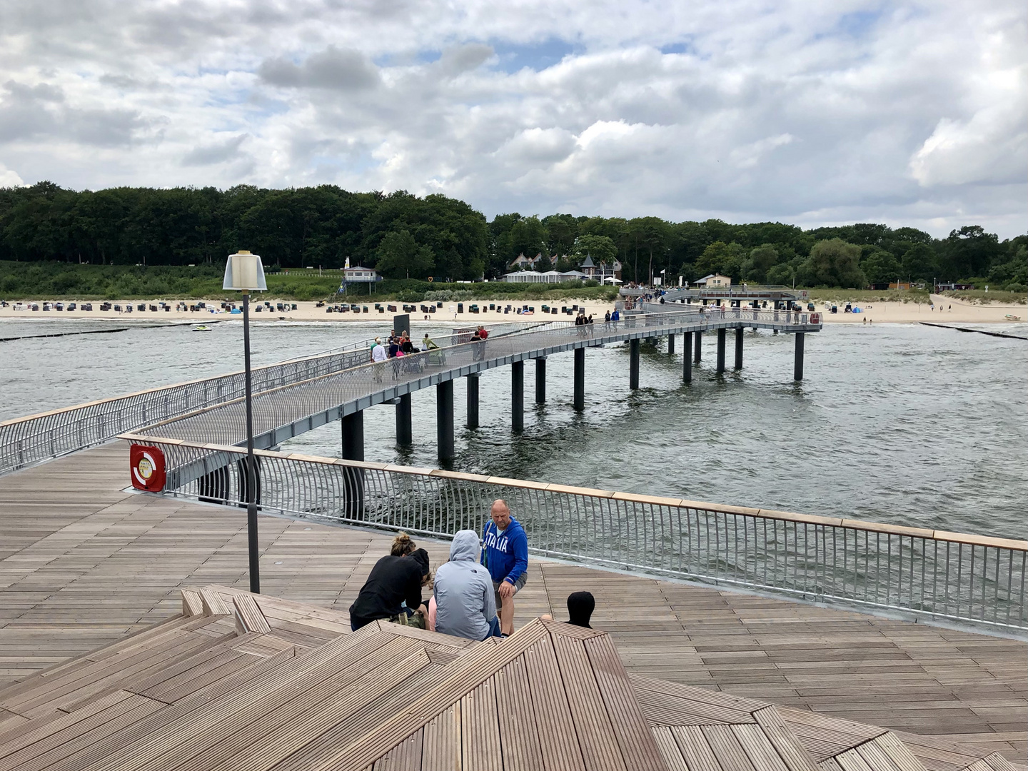 Neue Seebrücke in Koserow (Usedom)