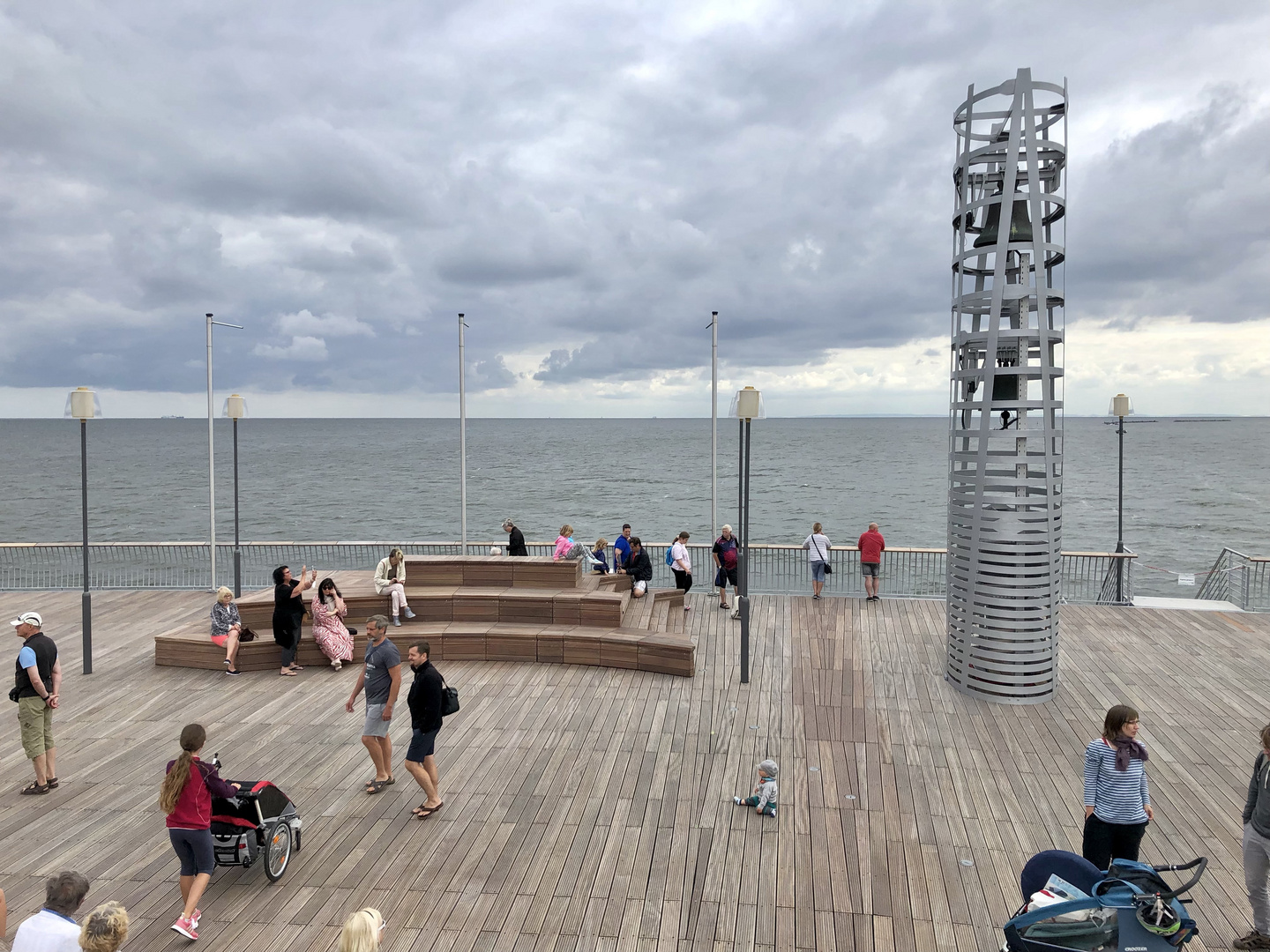 Neue Seebrücke in Koserow (Usedom)