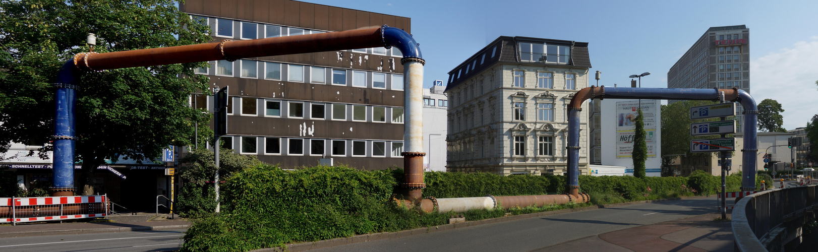 Neue Skulptur in Wuppertal