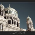 Neue Synagoge, Berlin Oranienburger Straße