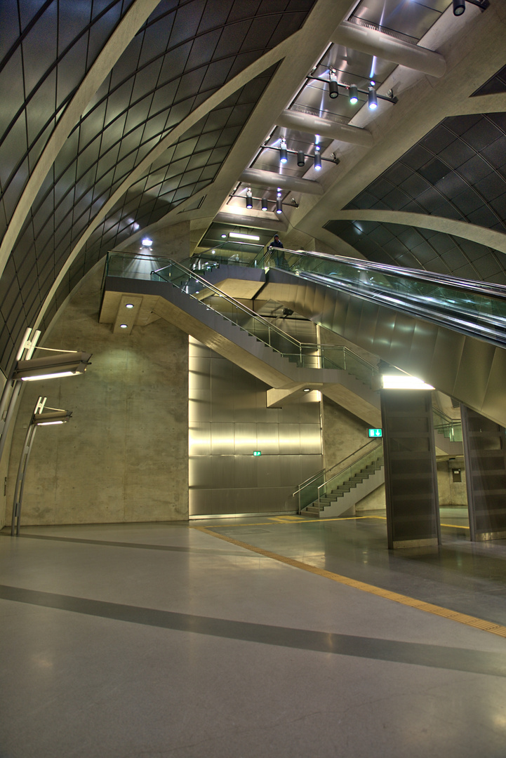 Neue U-Bahn Haltestelle Heumarkt