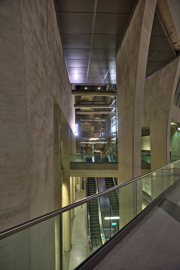 neue U-Bahn Station Heumarkt