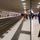 Neue U-Bahn-Station "Unter den Linden": U6-Bahnsteig