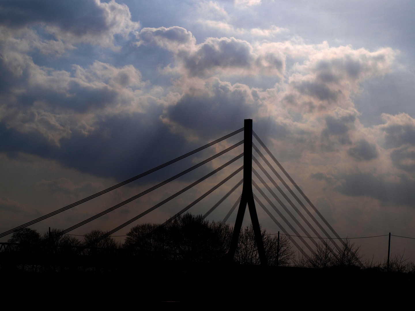 Neue Weseler Rheinbrücke