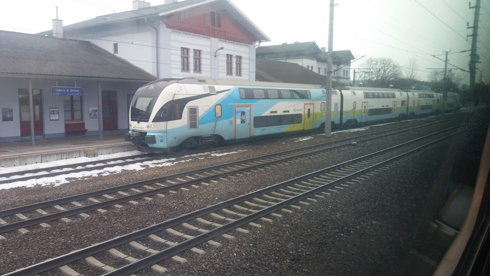 Neue Westbahn-Garnitur in Ybbs/Donau