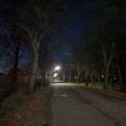 Neuengamme bei Nacht.