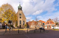 Neuenhaus - Haubtstraße - Veldhausenerstraße - Evangelisch-kirche 