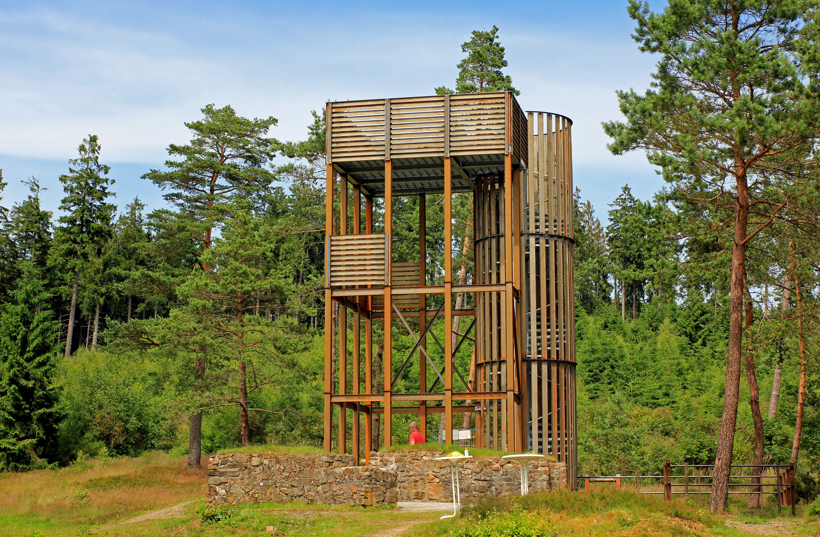 Neuer Altenbergturm (alter Turm wurde abgerissen)