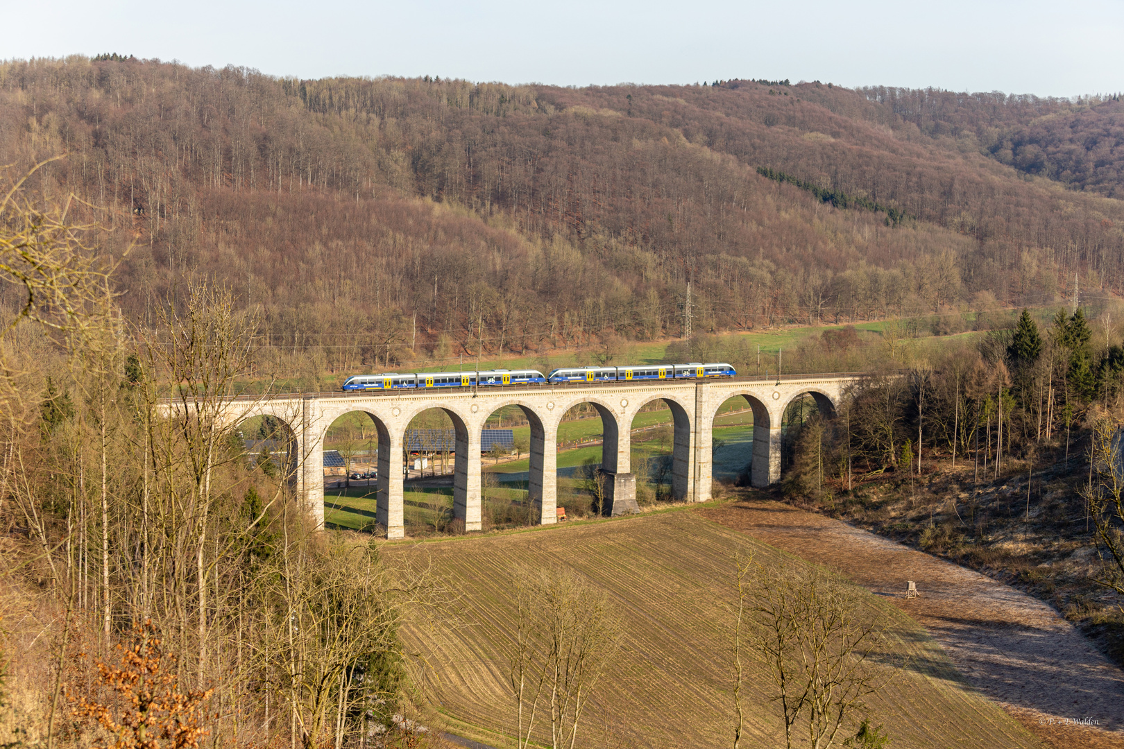 Neuer Blick auf das Duneviadukt