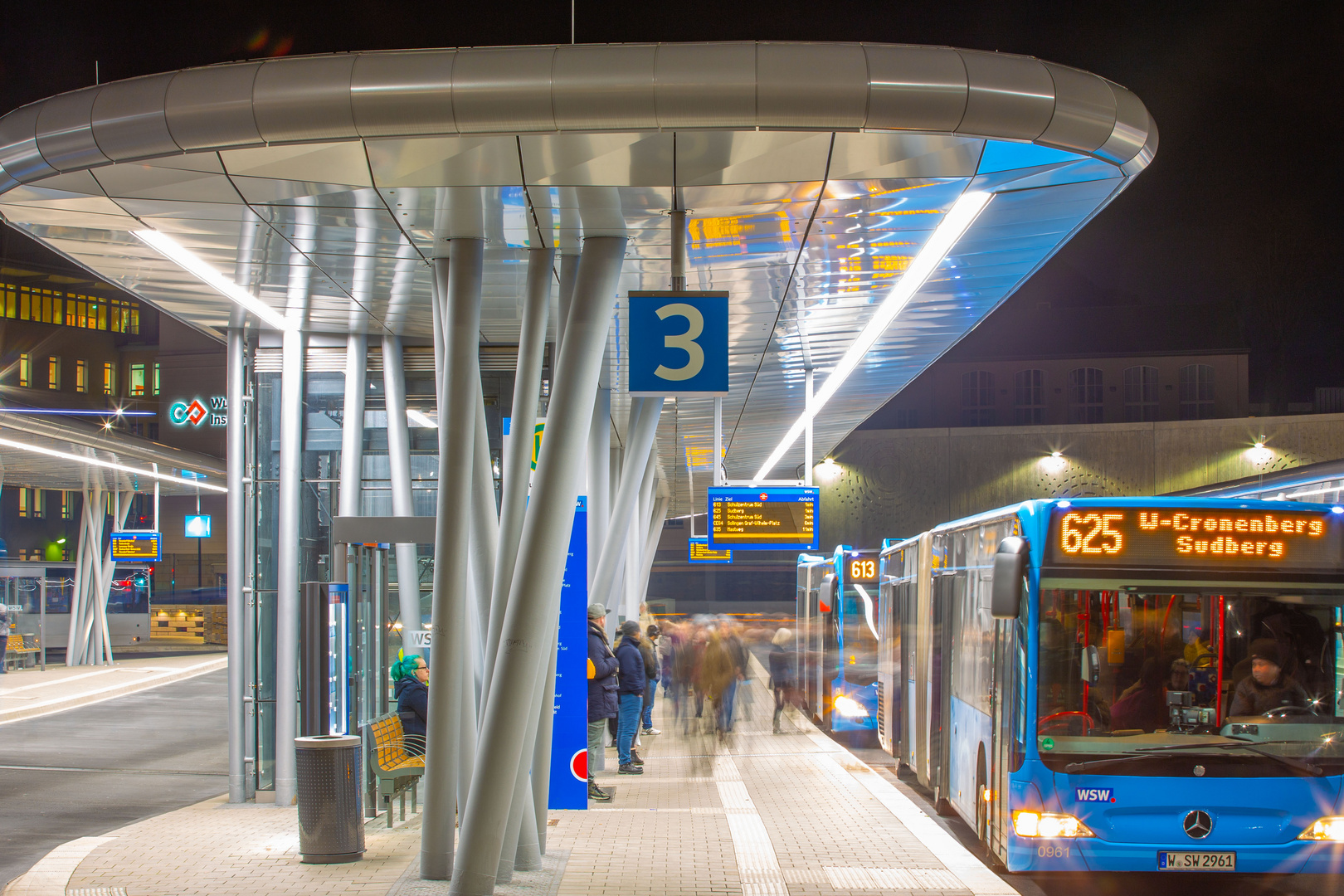 Neuer Busbahnhof in Wuppertal Foto & Bild | architektur, deutschland ...