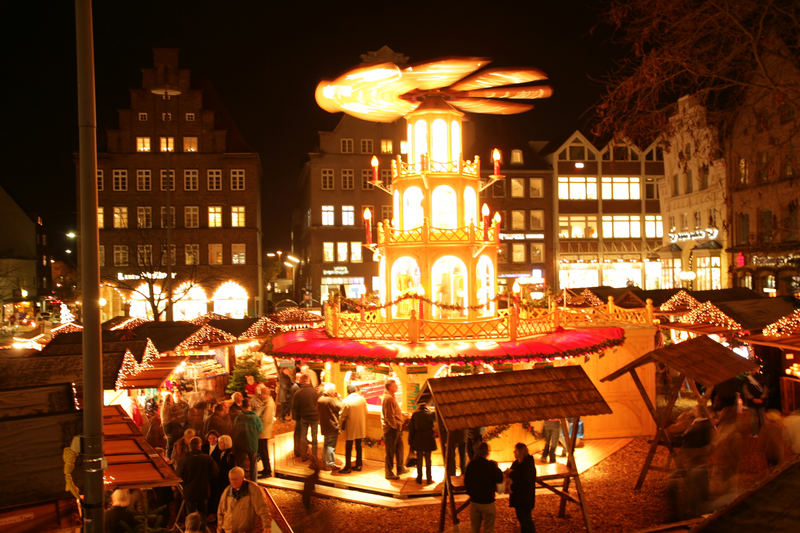 Neuer Flensburger Weihnachtsmarkt Foto & Bild kunstfotografie