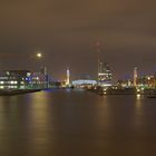 Neuer Hafen Bremerhaven bei Nacht
