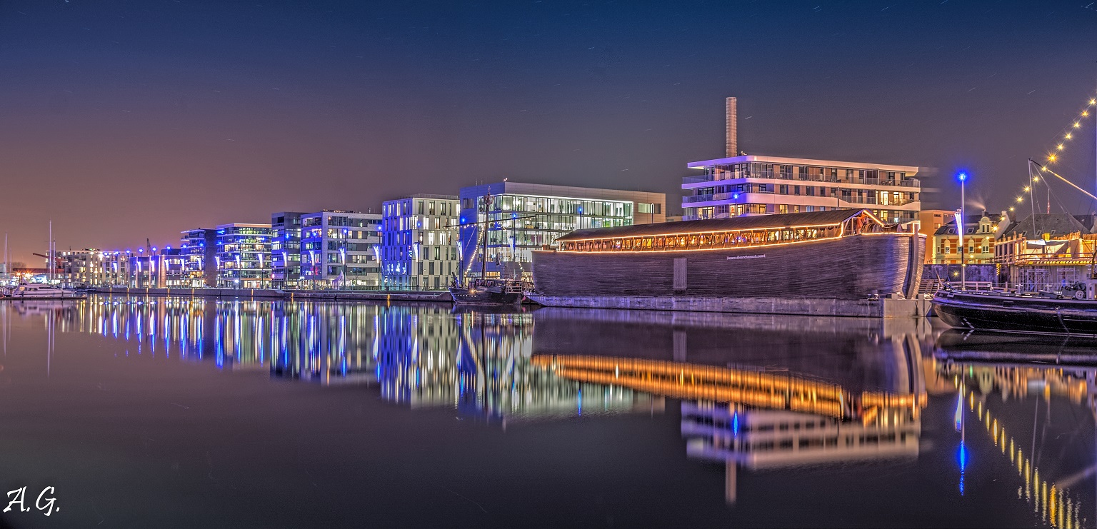 Neuer Hafen in "blau"