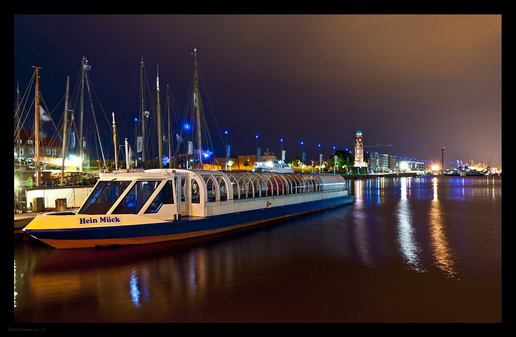 neuer Hafen in Bremerhaven