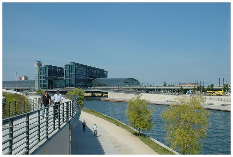 Neuer Hauptbahnhof in Berlin