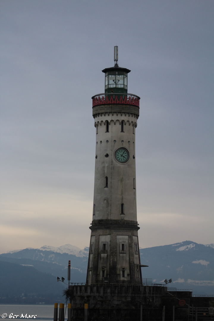 Neuer Leuchtturm (Lindau) am Nachmittag