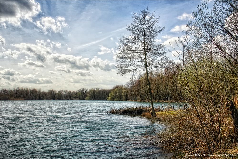 neuer Niersee Viersen, am linken Niederrhein ....