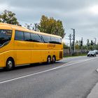 Neuer Regiobus am Handelskai vom "Hafen Wien"  kommend.