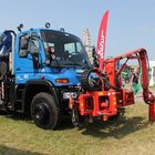 Neuer Zweiwege Unimog U400 der Eisenbahnen und Verkehrsbetriebe Elbe-Weser GmbH