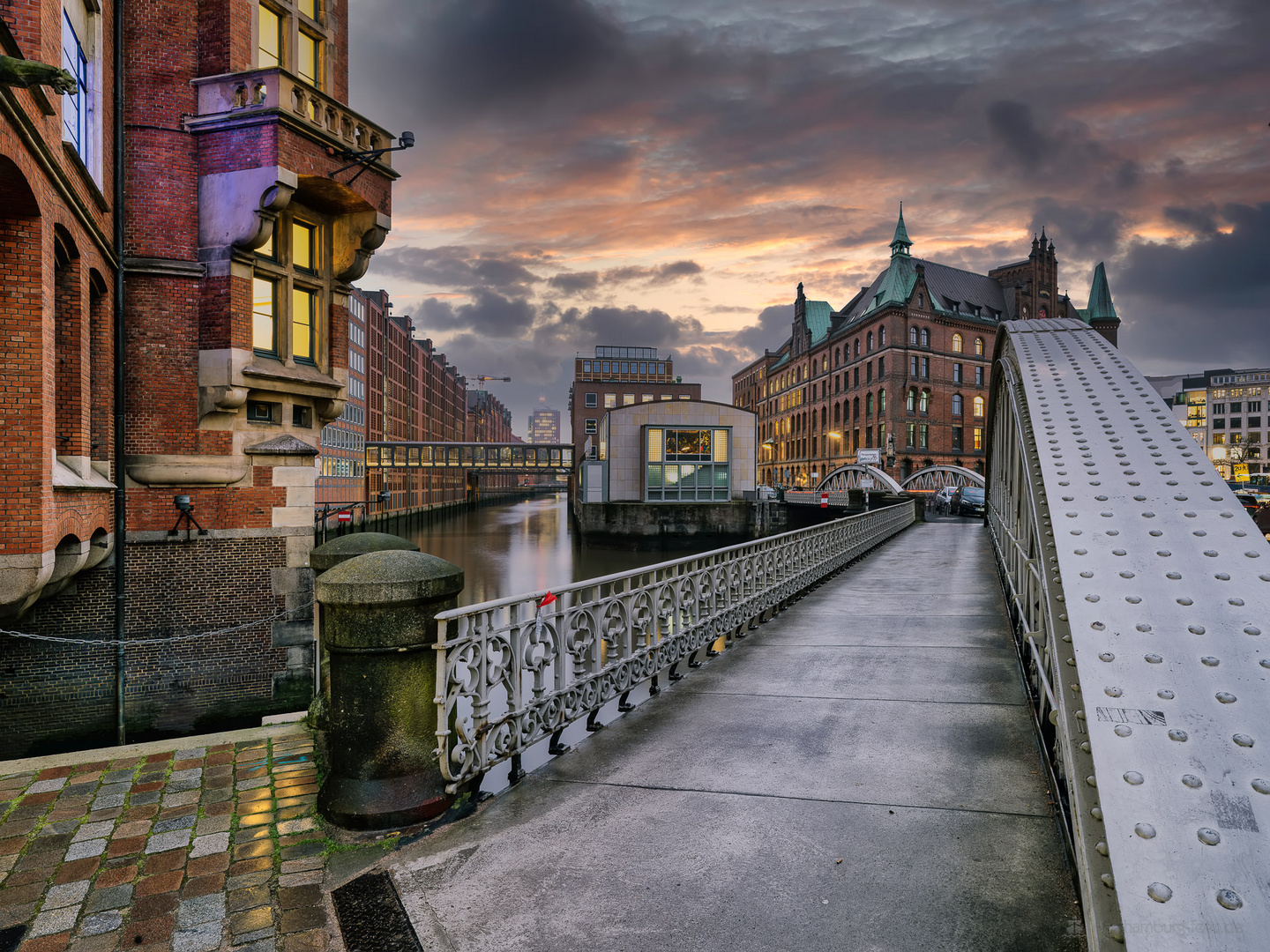 Neuerwegs-Brücke - Speicherstadt