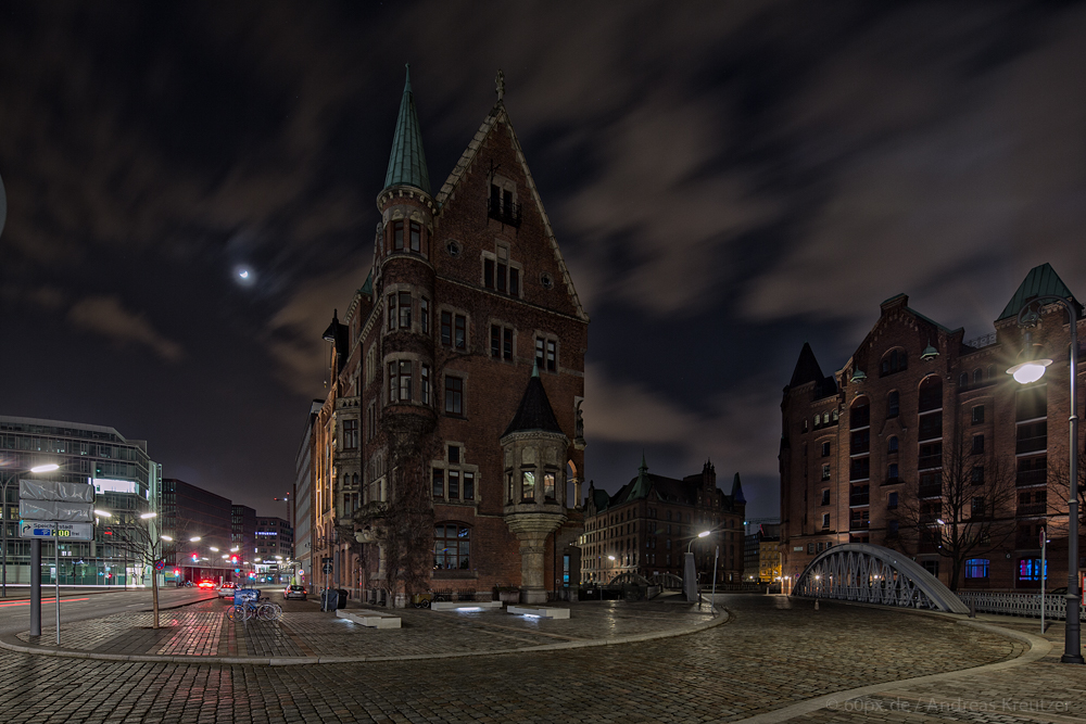 Neuerwegsbrücke - Hamburger Speicherstadt 220215