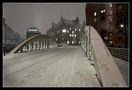 Neuerwegsbrücke im Schnee von Marcus Nötzel