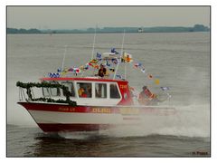 Neues DLRG Boot aus Stade an der Unterelbe.