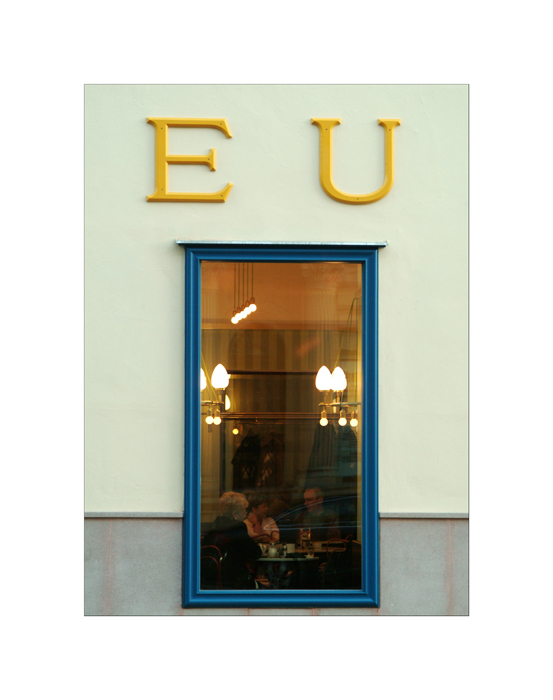 neues E U Cafe in Wien