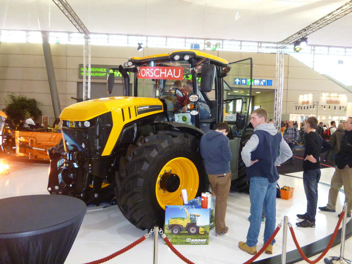 Neues Modell von JCB (Agritechnica)