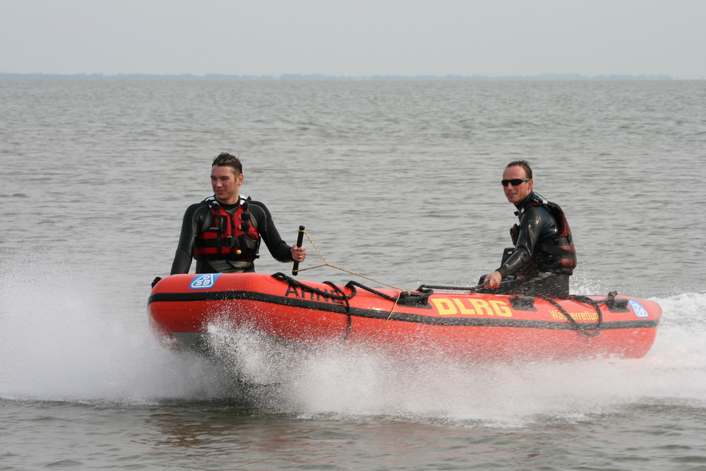 Neues Motorrettungsboot im Einsatz