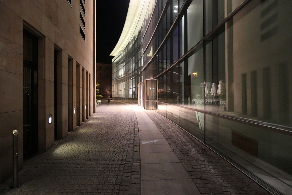 "Neues Museum" bei Nacht