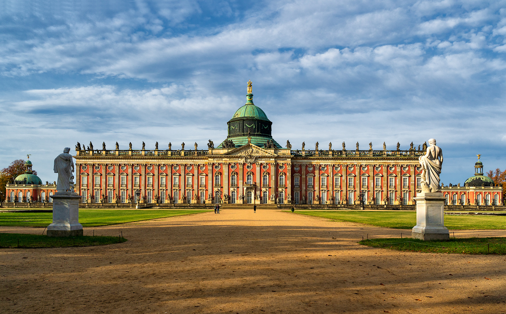 Neues Palais am Morgen