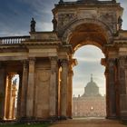 Neues Palais im frühen Licht