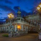 Neues Palais Nachtwächteransicht