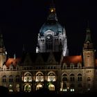 Neues Rathaus bei Nacht