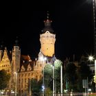 Neues Rathaus bei Nacht