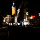 Neues Rathaus bei Nacht