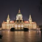 Neues Rathaus Hannover im Winter