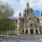 Neues Rathaus Hannover mit Trammplatz