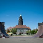 Neues Rathaus in der Halfpipe