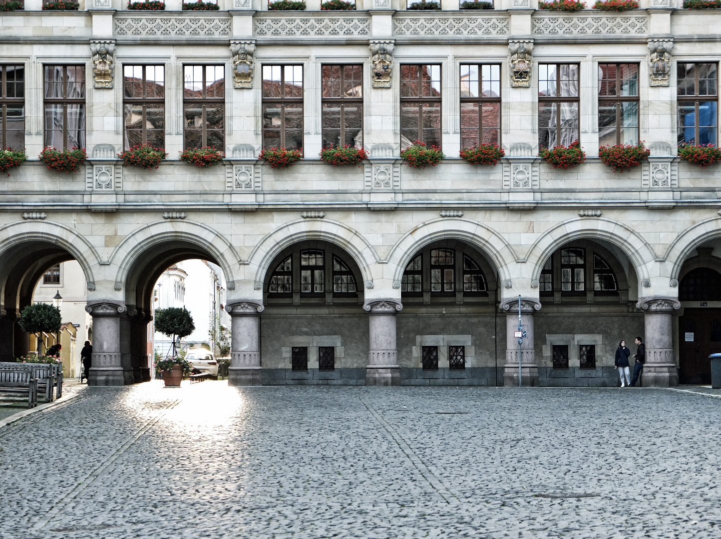 Neues Rathaus in Görlitz am Untermarkt