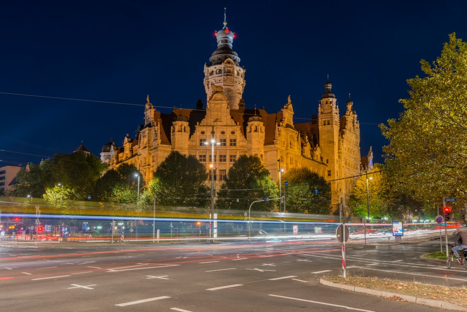 Neues Rathaus in Leipzig