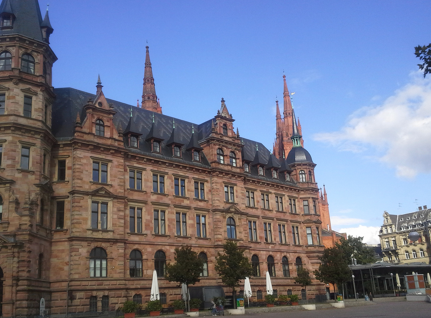 Neues Rathaus in Wiesbaden Foto & Bild deutschland, europe, hessen