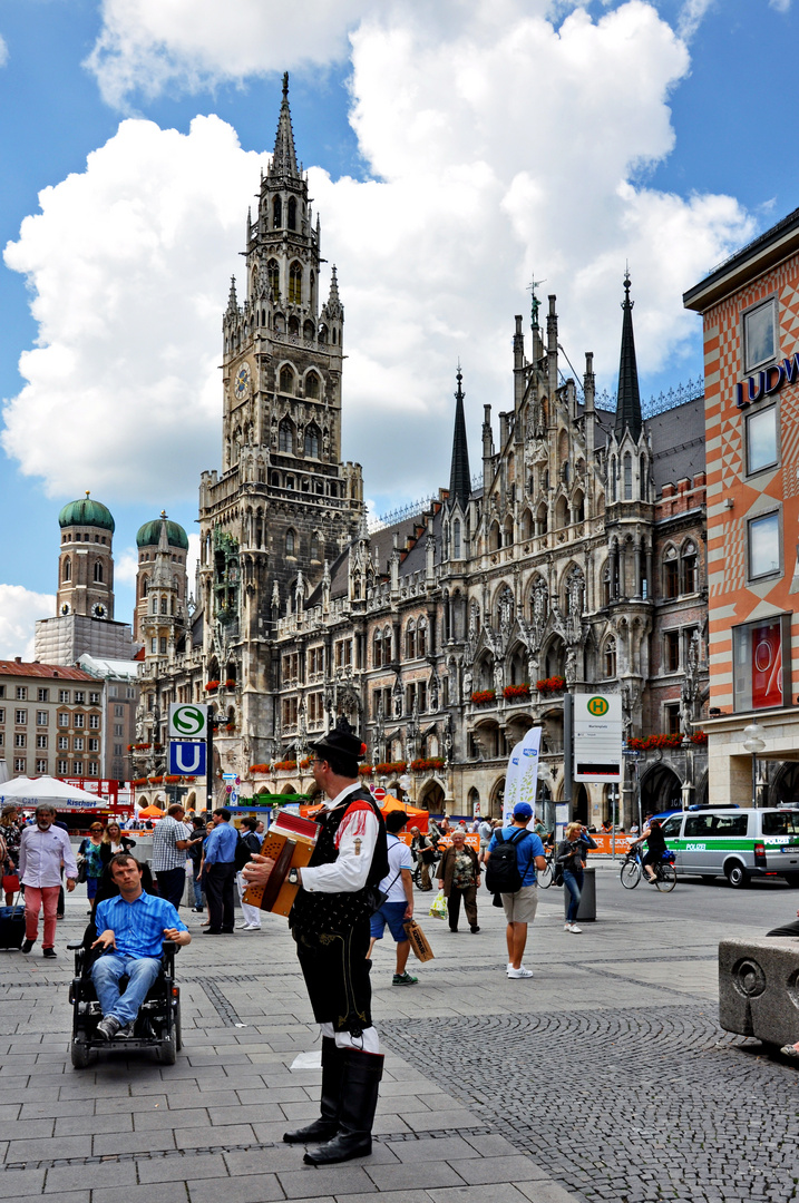 Neues Rathaus, Marienplatz München