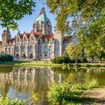 Neues Rathaus und Maschteich II - Hannover