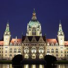 Neues Rathaus zur blauen Stunde